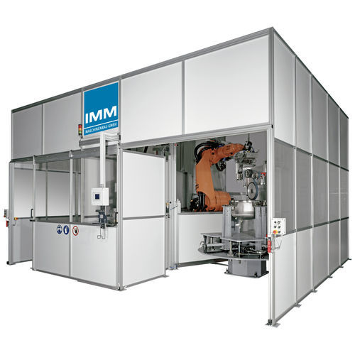磨削机器人加工单元 - RC - IMM Maschinenbau GmbH - 用于卸货 / 铣削 / 装载