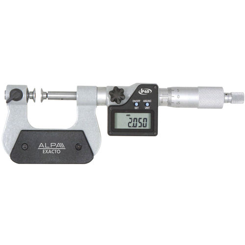室外用千分尺 - BA035 series - Alpa Metrology - 数字 / 带可替换键 / 防水