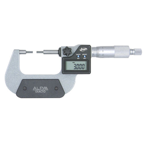 室外用千分尺 - BA055 series - Alpa Metrology - 数字 / 防水