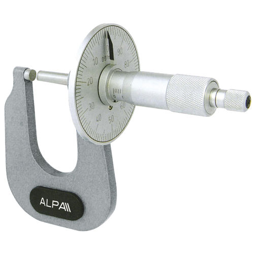 厚度千分尺 - BB11015 - Alpa Metrology - 模拟 / 表盘