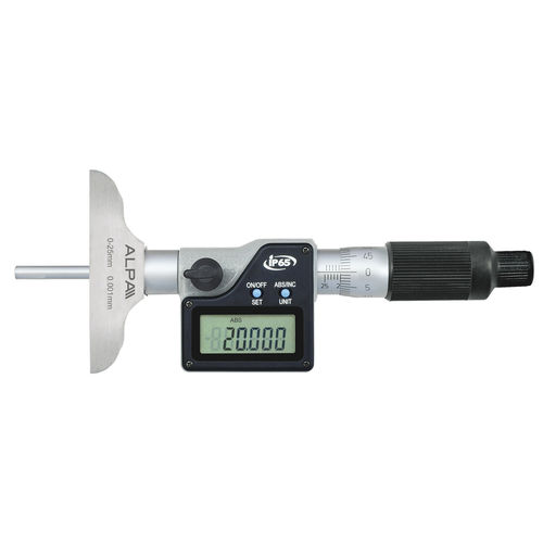 深度千分尺 - BA090 series - Alpa Metrology - 数字 / 防水