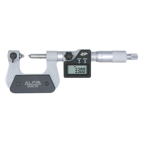 加工螺纹千分尺 - BA080 series - Alpa Metrology - 室外用 / 数字 / 防水