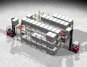 穿梭式存储系统 - Shuttle Rack L - DAIFUKU