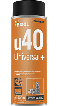 防腐蚀保护喷雾器 - Universal+ u40 - BIZOL - 防黏剂 / 用于金属 / 用于塑料