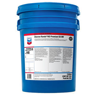 润滑油 - Rando® HD Premium MV - Chevron Lubricants (Mfg.) - 用于传动装置 / 泵用 / 用于建筑工地