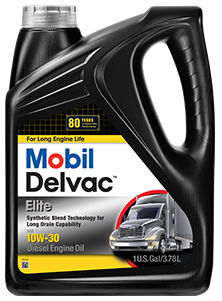 复合陶瓷油 - Mobil Delvac™ Elite - Mobil Delvac (Mfg.) - 工业用途 / 10W30 / 高温
