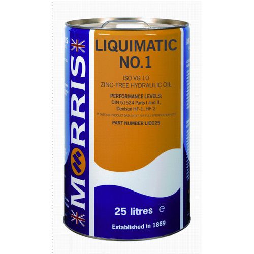 液压油 - Liquimatic No 1 - Morris Lubricants (Mfg.) - 有机 / 齿轮 / 用于压缩机