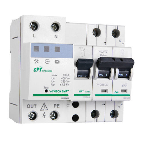 2型避雷器 - V-CHECK 2MPT-40 - Cirprotec - II 级 / 用于远程通信 / 防过压