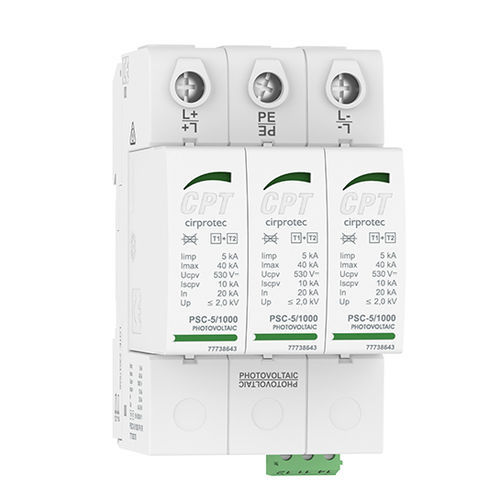1型避雷器 - PSC3-5/1000 PV - Cirprotec - 2 型 / I 级 / II 级