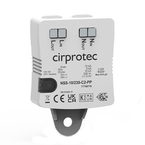 2型避雷器 - NSS-10/230-C2-PP - Cirprotec - 3 型 / II 级 / III 级
