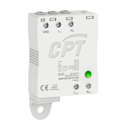 2型避雷器 - NSB-20/230-C4-DD - Cirprotec - 3 型 / II 级 / III 级