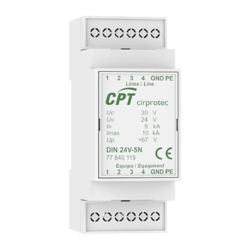 光伏设备避雷器 - DIN 12V-5N - Cirprotec - 整体式 / DIN导轨