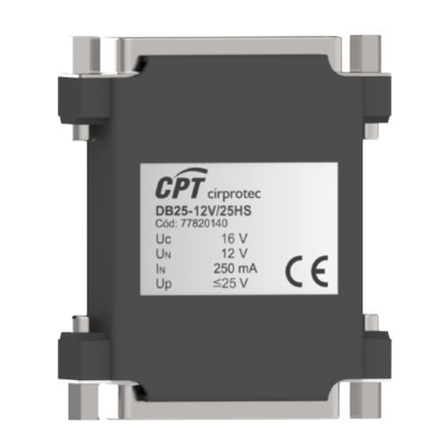 远程通信避雷器 - DB25-12V/25HS - Cirprotec - D-SUB连接器 / 用于光伏设备