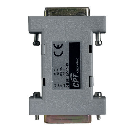 远程通信避雷器 - DB15-12V/15HS - Cirprotec - D-SUB连接器 / 用于光伏设备