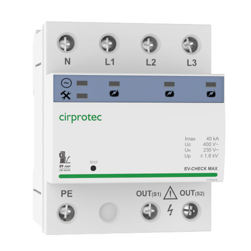 2型避雷器 - Cirprotec - 3 型 / II 级 / III 级