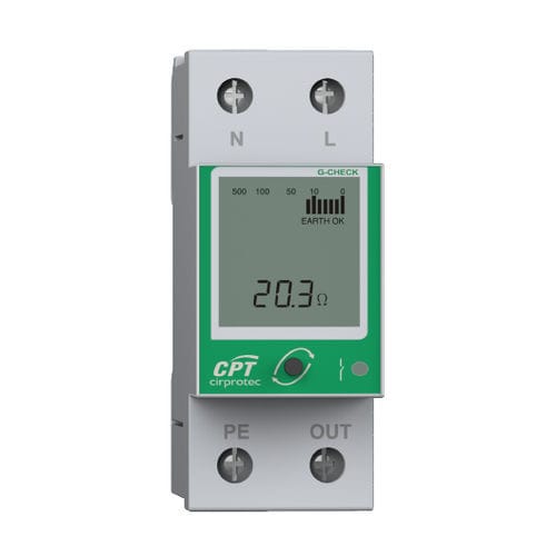 功率监控系统 -  G-CHECK 230V  - Cirprotec - 接地故障 / 用于光伏设备 / 视觉