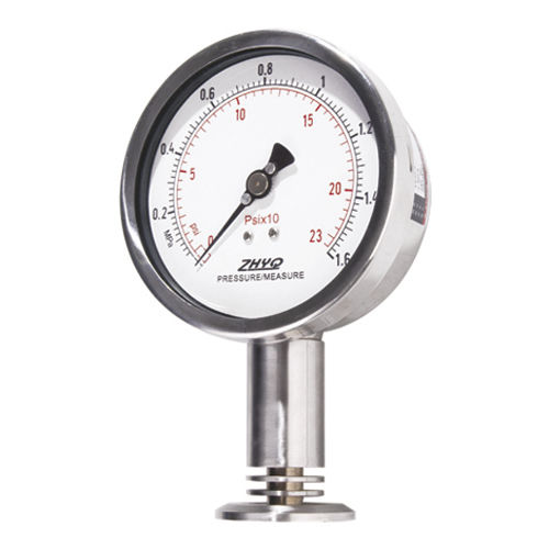 表盘压力计 - PT124Y-623 - Shanghai Zhaohui Pressure Apparatus Co.,Ltd.(ZHYQ) - 膈膜 / 工艺流程 / 食品工业