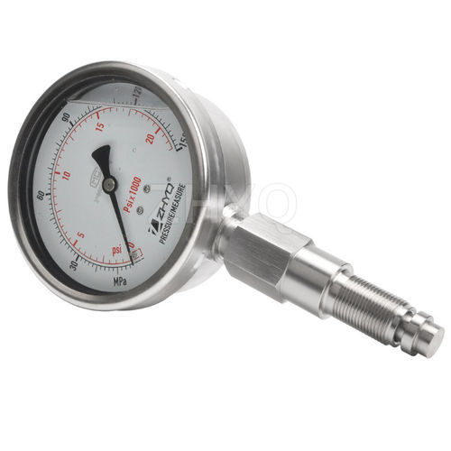 表盘压力计 - PT124Y-621 - Shanghai Zhaohui Pressure Apparatus Co.,Ltd.(ZHYQ) - 膈膜 / 工艺流程 / 双