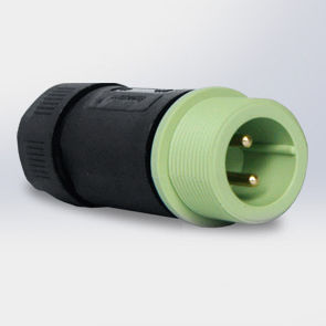 供电连接器 - EC02681-1023-AF - Suzhou Exceedconn Technology Co.,Ltd. - 圆柱 / 公端 / 聚酰胺