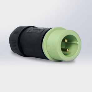 供电连接器 - EC02681-1023-BF - Suzhou Exceedconn Technology Co.,Ltd. - 圆柱 / 公端 / 聚酰胺