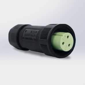 供电连接器 - EC02681-2023-BF - Suzhou Exceedconn Technology Co.,Ltd. - 圆柱 / 母端 / 聚酰胺