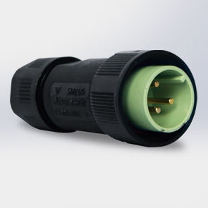 供电连接器 - EC02681-4023-AF - Suzhou Exceedconn Technology Co.,Ltd. - 圆柱 / 公端 / 聚酰胺