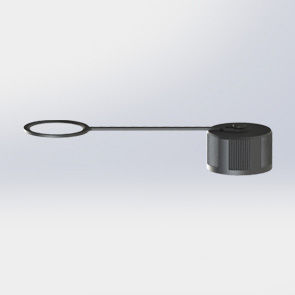 电连接器盖子 - 001-EC-001 - Suzhou Exceedconn Technology Co.,Ltd. - 螺纹 / 圆形 / 热塑性塑料