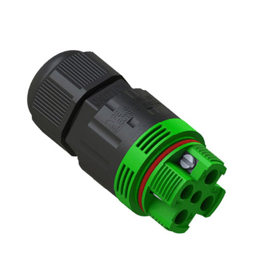 供电连接器 - EP040-0234-00 - Suzhou Exceedconn Technology Co.,Ltd. - Socket / 注模 / 直线型
