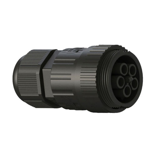 供电连接器 - EP050-2224-00 - Suzhou Exceedconn Technology Co.,Ltd. - Socket / 注模 / 直线型
