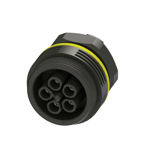 数据连接器 - EP050-2124-00 - Suzhou Exceedconn Technology Co.,Ltd. - 供电 / Socket / 注模