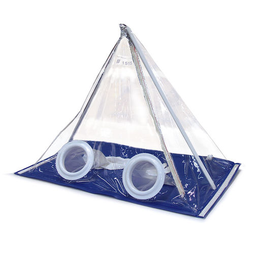 塑料手套箱 - Captair Pyramid - Erlab - 一次性 / 移动式 / PVC