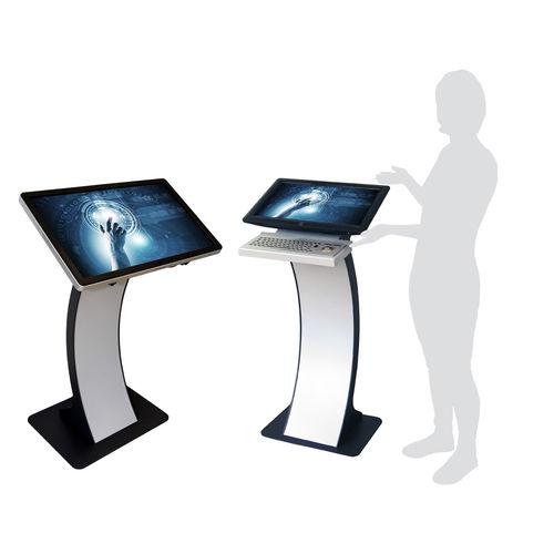 亭式终端 - easy pc stand - WES Systeme Electronic GmbH - 触摸屏 / 落地 / 全高清Full HD