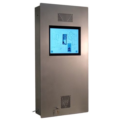 触摸屏终端 - V3-17T OUTDOOR - WES Systeme Electronic GmbH - 壁挂安装 / 亭式 / TFT LCD