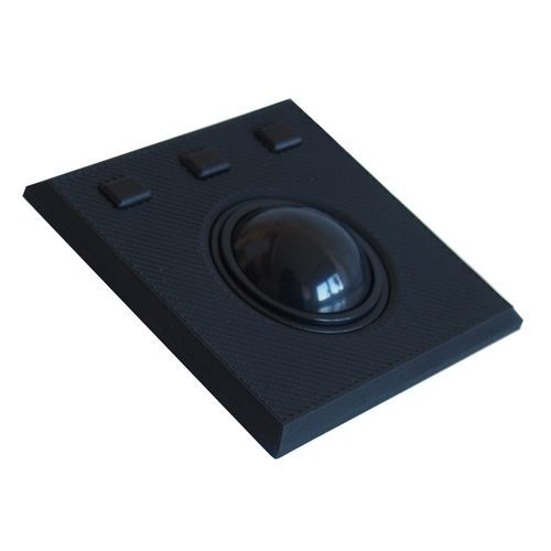 机械轨迹球 - TBFM-38P-3B-M-UP - WES Systeme Electronic GmbH - 面板式 / 38 mm / USB
