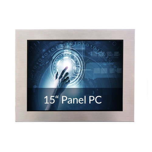 TFT LCD工业平板电脑 - IP65-15T-PANELPC-PCAP - WES Systeme Electronic GmbH - PCAP电容式触摸屏 / 多点触摸屏式 / 15"