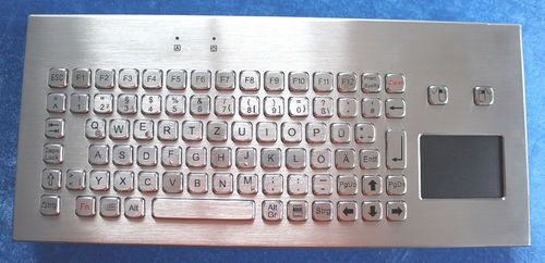 面板式键盘 - TASTATUR-85TPAD-WL - WES Systeme Electronic GmbH - 机械按键 / 38 键式 / 带触摸板