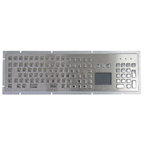 面板式键盘 - TASTATUR-102TPAD - WES Systeme Electronic GmbH - 机械按键 / 102键 / 带触摸板