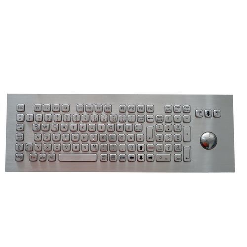 面板式键盘 - TASTATUR-104TS-OUT - WES Systeme Electronic GmbH - 机械按键 / 104键 / 轨迹球