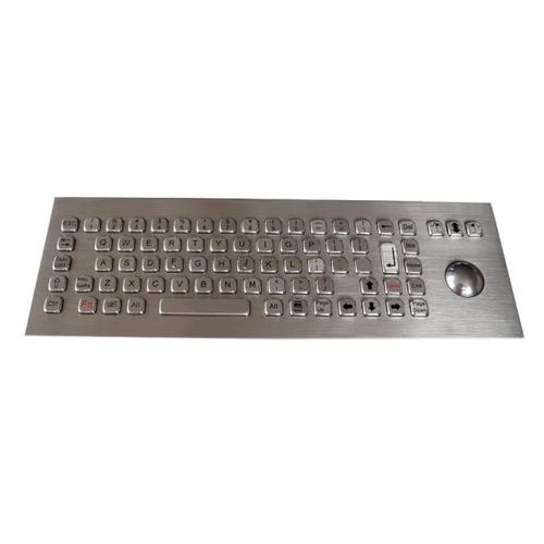 面板式键盘 - TASTATUR-75TS-OUT - WES Systeme Electronic GmbH - 机械按键 / 75 键式 / 轨迹球
