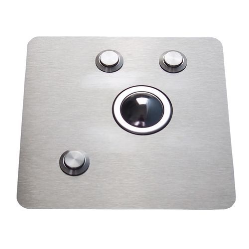 光学轨迹球 - TBFM-38S-2+1B-O-U - WES Systeme Electronic GmbH - 面板式 / 38 mm / USB