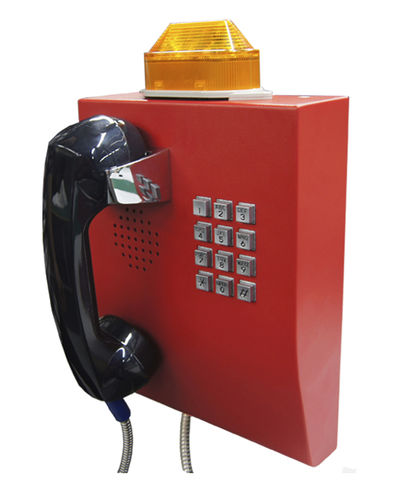 模拟工业电话机 - JR206-FK-L - J&R Technology Ltd - VoIP / IP65 / 铁路应用