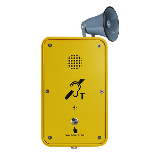 模拟工业电话机 - JR104-SC-H - J&R Technology Ltd - VoIP / IP67 / 铁路应用