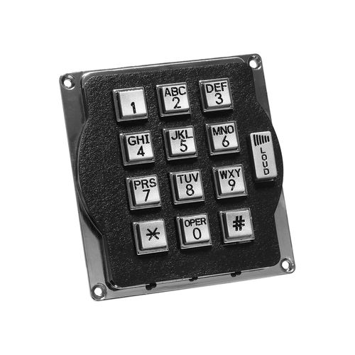 12键数字键盘 - JR-KP-04 - J&R Technology Ltd - 壁挂 / 金属 / 硅胶