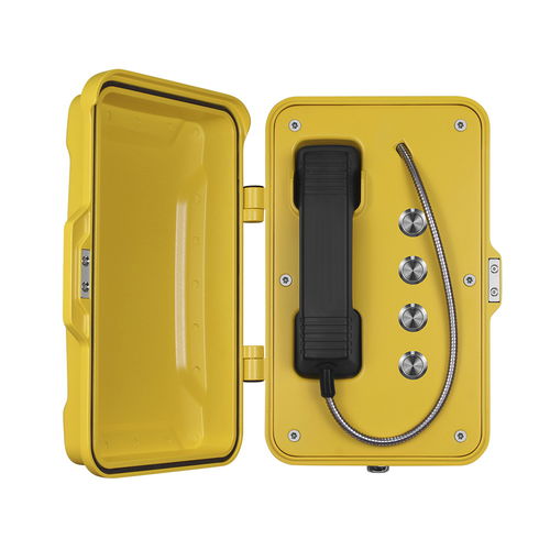 VoIP工业电话机 - JR101-4B - J&R Technology Ltd - IP66 / IK10 / IP67