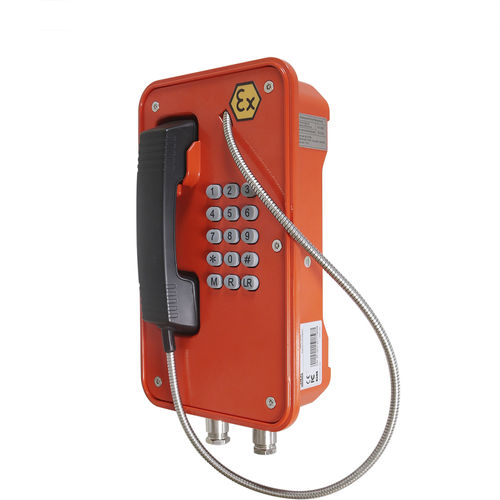 模拟工业电话 - JREX106-A03 - J&R Technology Ltd - VoIP / IP66 / IP67
