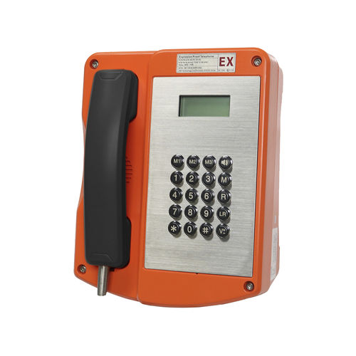 模拟工业电话机 - JREX106 - J&R Technology Ltd - VoIP / ATEX / 防爆燃