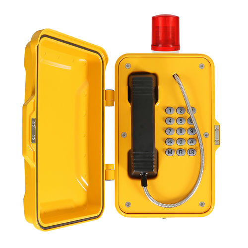VoIP工业电话机 - JR103-FK-B - J&R Technology Ltd - IP67 / 隧道 / 耐恶劣天气