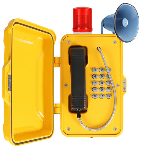 模拟工业电话机 - JR101-FK-HB - J&R Technology Ltd - IP66 / IP65 / IP67