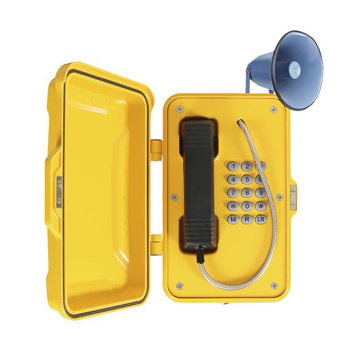 模拟工业电话机 - JR101-FK-H - J&R Technology Ltd - IP66 / IP65 / 隧道