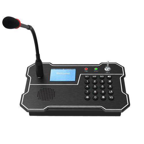 音频对讲机 - JR-MIC-02 - J&R Technology Ltd - 台式 / IP55 / SIP